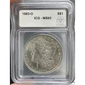 1883-O Morgan Dollar ICG MS65 IDC Verified