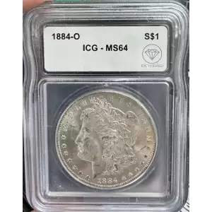 1884-O Morgan Dollar ICG MS64 IDC Verified