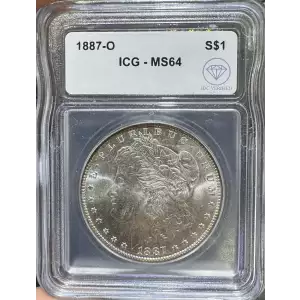 1887-O Morgan Dollar ICG MS64 IDC Verified (2)