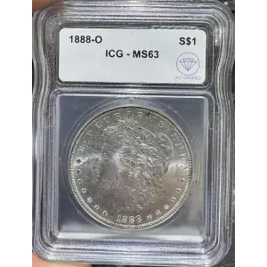 1888-O Morgan Dollar ICG MS63 IDC Verified