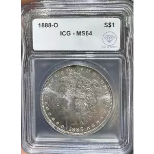 1888-O Morgan Dollar ICG MS64 IDC Verified (2)