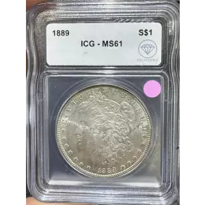 1889 Morgan Dollar ICG MS61 IDC Verified