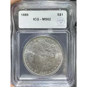 1889 Morgan Dollar ICG MS62 IDC Verified