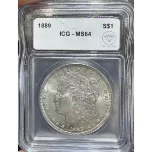 1889 Morgan Dollar ICG MS64 IDC Verified