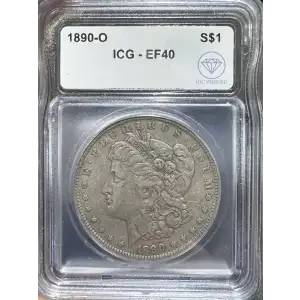 1890-O Morgan Dollar ICG EF40 IDC Verified