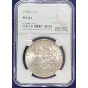 1900-O Morgan $1 NGC MS 63