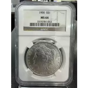 1900-P Morgan NGC MS 64