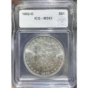 1902-O Morgan Dollar ICG MS63 IDC Verified