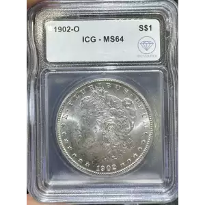 1902-O Morgan Dollar ICG MS64 IDC Verified