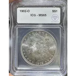 1902-O Morgan Dollar ICG MS65 IDC Verified (2)