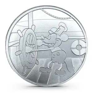 1928 1 oz Silver Disney Steamboat Willie (2)