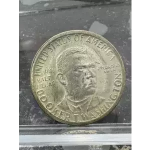 1946 Booker T. Washington Commemorative Silver Half Dollar