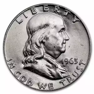 1948-1963 Franklin Half Dollar BU (Random)