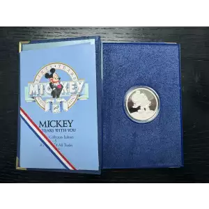 1969 1 oz Silver Proof Mickey Mouse 60 Years with you - Astronaut (3)