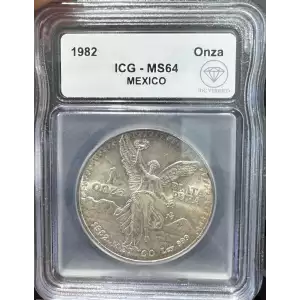 1982 Silver Libertad ICG MS-64 IDC Verified (2)