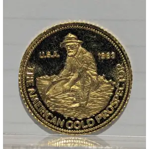 1983 Engelhard Gold Prospector 1/10th oz Coin