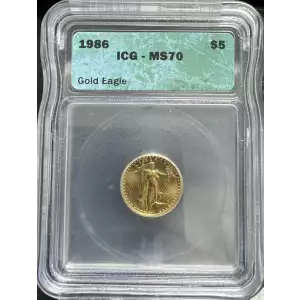 1986$5 ICG MS70