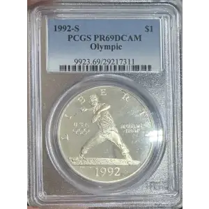 1992-S $1 Olympic, DCAM