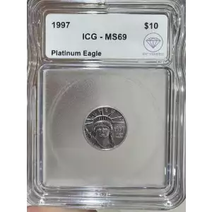 1997 American Platinum Eagle ICG MS69 IDC Verified (2)