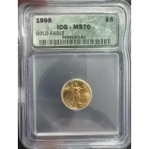 1998 $5 ICG MS70