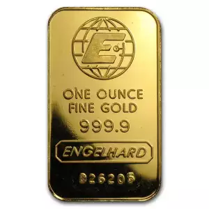 1oz Engelhard Gold Bar