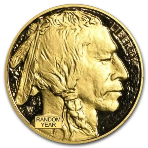 1oz Proof Gold Buffalo (Random Year, Capsules Only) (2)
