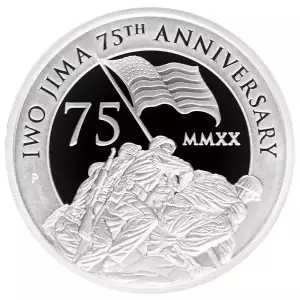 2 oz Silver Tuvalu Iwo Jima (2020)
