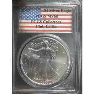 2003 PCGS MS68 Collectors Club Edition