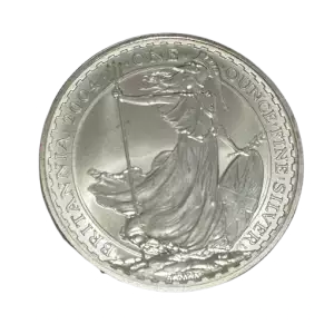 2004 1 oz British Silver Britannia Coin (Better Date)