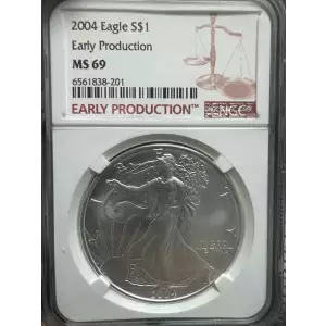 2004 NGC MS69 Early Production