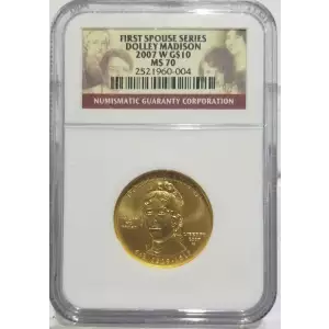 2007 DOLLEY MADISON FIRST SPOUSE SERIES 