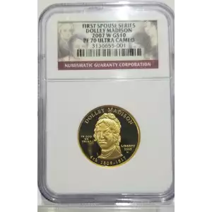 2007 DOLLEY MADISON FIRST SPOUSE SERIES ULTRA CAMEO (2)