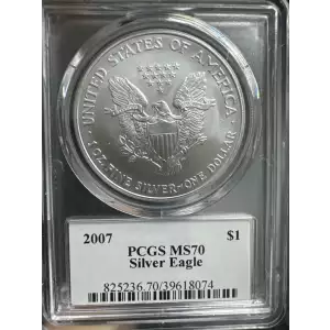 2007 PCGS MS70 Thomas Cleveland Signed