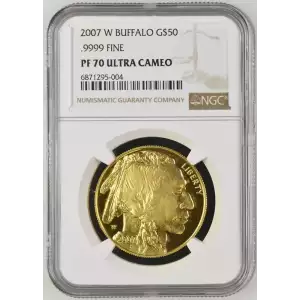 2007 W .9999 FINE ULTRA CAMEO