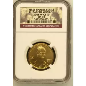 2008 ELIZABETH MONROE FIRST SPOUSE SERIES  (2)