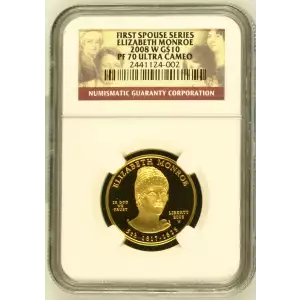 2008 ELIZABETH MONROE FIRST SPOUSE SERIES ULTRA CAMEO (2)