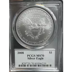 2008 PCGS MS70 Thomas Cleveland Signed