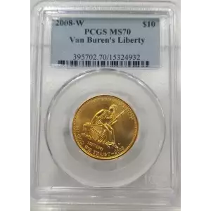 2008-W $10 Van Buren's Liberty (2)