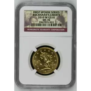 2010 BUCHANAN'S LIBERTY FIRST SPOUSE SERIES  (2)