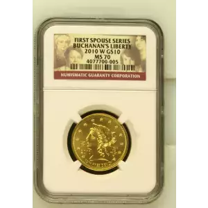 2010 BUCHANAN'S LIBERTY FIRST SPOUSE SERIES  (2)