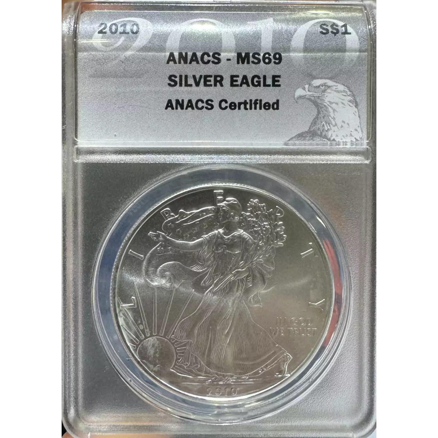 Moneda Bitcoin Física Moneda Física De Bitcoin De Cobre De 2012 - 1 Onza,  Autenticada ANACS MS-69, Acuñada Por Mulligan Mint 1 Oz Cobre Bitcoin  Certificada MS-69