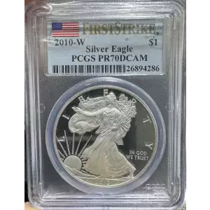 2010-W $1 Silver Eagle First Strike, DCAM (2)