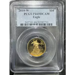 2010-W $10 Gold Eagle, DCAM