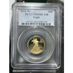 2010-W $10 Gold Eagle, DCAM