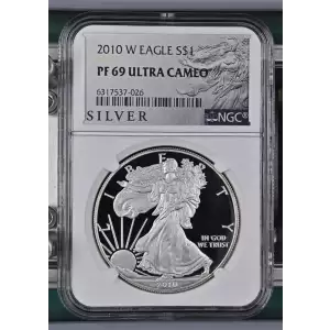 2010 W American Silver Eagle NGC PF69 Ultra Cameo (2)