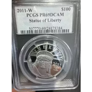 2011-W $100 Statue of Liberty, DCAM