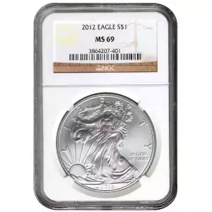 2012 American Silver Eagle NGC MS69 (2)