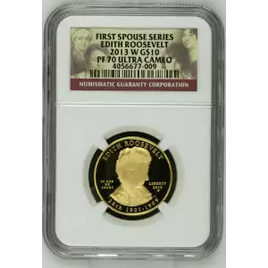 2013 EDITH ROOSEVELT FIRST SPOUSE SERIES ULTRA CAMEO (2)