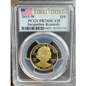 2014 W $10 Jaqueline Kennedy PCGS PR-70 First Strike DCAM