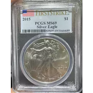 2015 $1 Silver Eagle First Strike